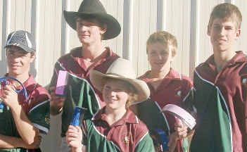 (From left) Clifton Polocrosse Glub junior A-grade players Grace Young, Jake Young, Shane Hunkin, Cody Madder, Jack Mantova and Nick Muller. (From left) Clifton Polocrosse Glub junior A-grade players Grace Young, Jake Young, Shane Hunkin, Cody Madder, Jack Mantova and Nick Muller.
